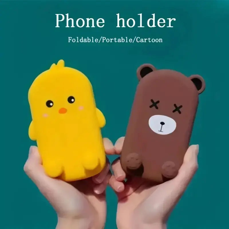 Cute Cartoon Animal Foldable Phone and Tablet Stand