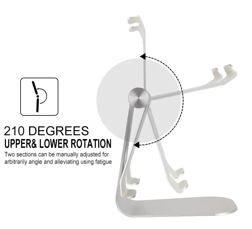 Aluminum Alloy Foldable Tablet Stand for Devices